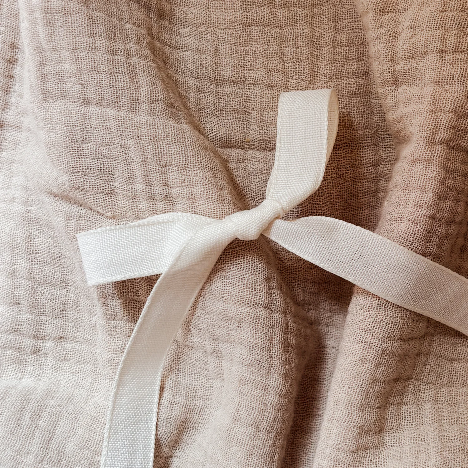 Textuurlint in de kleur beige